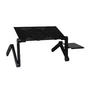 Laptop/Tablet Stand Angle/Height Adjustable Ergonomic Aluminum Desk Holder for MacBook Notebook Dell HP iPad Tab Under 17inch