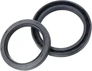Shaft Oil Seals, 2 Pcs Shaft Oil Seals Shaft Diameter 52mm, Outer Diameter 62mm Nitrile Rotary Shaft(TC 34x62x6mm)