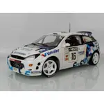 原廠ACTION 1:18(1/18) FORD FOCUS WRC RALLY 2000 福特 拉力賽車 模型車