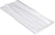 uxcell 200 Pcs Clear Flat Open Plastic Poly Bags 16x20 Inch 1 Mil Packaging Bags for Food, Home, Collectibles Storage, Proving Bread, Dough
