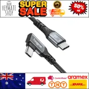 USB C Cable 3M Right Angle 90 Degree 100W 5A PD Fast Charge Type C 3m Compatible