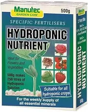 Manutec Hydroponic Nutrient Soluble Fertiliser 500 g