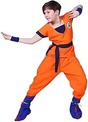 Ricjurzzty Kids Anime Costume Cosplay Japanese Costumes Set Pretend Play Outfit Dress Up For Boys