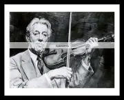 1943-rpt Friedrich FRITZ KREISLER Violin Austrian Violinist NY Caricature MATTED