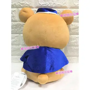 【✿佩佩部屋✿】40公分 日本正版 專用景品 拉拉熊 懶懶熊 牛奶熊 小白熊 坐姿 紳士帽 披風 披肩 絨毛 娃娃 玩偶