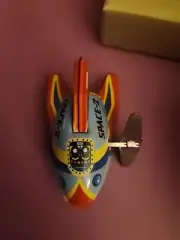Space Rocket Space Z Vintage Tin Toy Made in Japan Rare