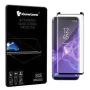 iCoverLover For Samsung Galaxy S9,3D Full Screen Glass Screen Protector