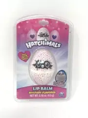 Hatchimals Lip Balm Mystery Flavor White and Pink