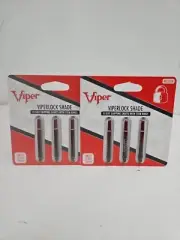 2 Viper Viperlock Shade 3 Short Polycarbonate Shafts 3 Stem Rings Red Medium