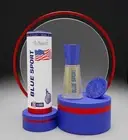 Al-Nuaim Blue Sport Roll on Perfume Oil Attar,(Alcohol Free) , 6 ml