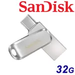 SANDISK 32GB ULTRA LUXE USB TYPE-C USB3.2 GEN1 隨身碟 32G