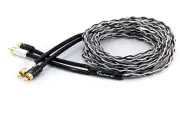 KnuKonceptz Krux Kable 1M Interlaced 3D Copper Twisted Pair RCA Cable 3FT