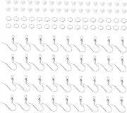 ULDIGI 1 Set DIY Earring Hooks Kit Handmade Earring Accessories for Crafting Premium Quality Jump Rings for Jewelry Making