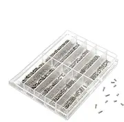 [Generic] Tiny Screws Set,Replacement Screw Tiny Metal Watch Screw | Self-Tapping Repair Electronic Screw Assortment Kit for Mobile Phones & Watches