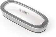 Quartet White Board Dry Erase Board Eraser, 6" x 2-3/8", Premium Max Clean for Dry Erase Markers, Includes Magnetic Caddy Holder, Home School Supplies & Home Office Accessories, Silver (DFEB5)