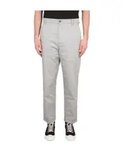 Kenzo Turn-Up Brim Chino Trousers FR44,FR36,FR38,FR40,FR42 Gray