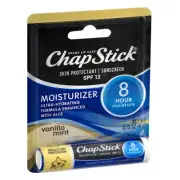 ChapStick Lip 8 Hour Moisturizer SPF 12 VANILLA MINT 0.15 oz *RARE HTF*