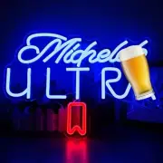 Beer Neon Sign for Wall Decor Dimmable Beer Neon Signs Bar Led Sign Neon B-Beer