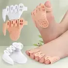 Toe Bunion Gel Separator Straightener Silicone Corrector Relief Pain Spacer Pad