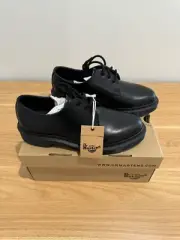 Dr Martens Mens 1461 Mono Smooth Leather Oxford Shoes - Size 7M / 8W - 14345001