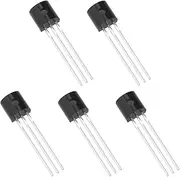 Create idea 5Pcs TMP36 Temperature Sensors 3 Pin TO-92 TMP36GZ High Precision Celsius Temperature Sensor 2.7 V to 5.5 V Low Voltage Operation Sensors