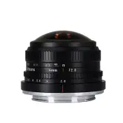 7artisans 4mm F2.8 APS-C Fisheye Lens for Canon EOS M M1 M2 M3 M5 M6 M50