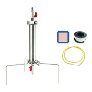 Closed Loop Extractor Stable Rustproof Valve Stainless Steel Vacuum Chamber