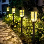 SOLPEX Solar Lights Outdoor Waterproof, Garden 8 Pack, Warm White