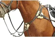 HKM Breastplate with Martingale, Lined with Lambskin