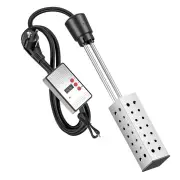 220V Immersion Water Heater 3000W Hot Tub Water Heater with Stainless Steel Shield and Hanging Head for Inflatable Pool