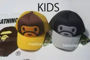 A BATHING APE BAPE KIDS Goods MILO FACE MESH CAP 2L30380006 z