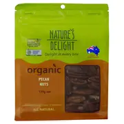 Nature'S Delight Organic Pecan Nuts 175g