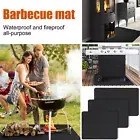 Under Grill Mat for Outdoor Grill, Fireproof Grill Mat ,Fireplace Hearth Rug Mat