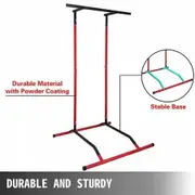 Portable Pull Up Dip Station Power Tower Gym Bar Stretch Workout Multi Function