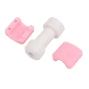 Set of 2 - Cable Protector Line Sets Data Cable Savior for iphone - White Pink