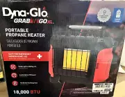 Dyna-Glo 18K BTU Grab N Go XL Portable Propane Heater up to 450SF Safe Sensor