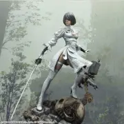 Prime 1 Studio Square Enix Masterline 1/4 NieR: Automata 2B Statue White 2P Ver.