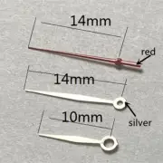 14mm Red Second Hand Silver Trim Watch Hands for Miyota 2315 2035 2036 2115 2305