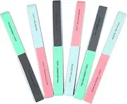 Mudder 6 Pack Nail File and Nail Buffer Cosmetic Manicure, 7 Ways