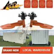 2 X Shipping Container Mover Wheels with 5x114.3 Hubs (For Ford)
