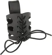[rockible] Ox Horn Cup Sleeve Coffee Cup Holder Men Women Lightweight Horn Cup Sleeve Horn Shape Cup Mug Case Belt Attachment