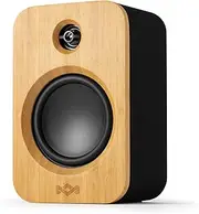 House of Marley Get Together Solo Bluetooth Speaker - Portable Speaker, 25 Hours Battery Life, RCA and AUX Inputs, USB-C Charging, Rich Stereo Sound, Sustainably Crafted, Bamboo and Rewind Fabric