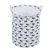 Foldable Standing Storage Bin Kids Toy Clothes Laundry Basket Household Organizer #\u200bWhale