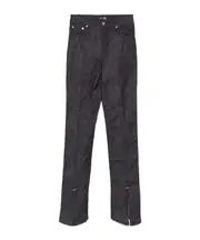 piercing-detail jeans 26,28 Black