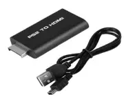 PS2 to HDMI Video Converter Composite AV to HDMI PlayStation 2 HD Adapter