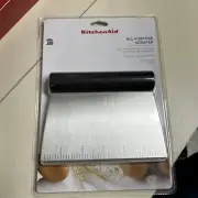 KitchenAid All Purpose Stainless Steel Scraper Chopper Cutter Measuring