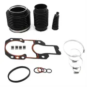 Mercruiser Alpha One Gen 2 Exhaust Shift Cable Bellows Kit with Gasket 8164 - 18654A1 74639A2 As Shown