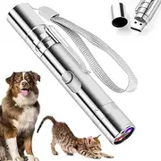 LOVELIDI Cat Toys Laser Pointer - 7 Adjustable Cat Laser Pointer, Rechargeable Cat Dog Interactive Lazer Toy, Indoor/Outdoor Kitten Pet Dog Red Dot Chase Light Toy for Cats Fun Playing Exercise Tool