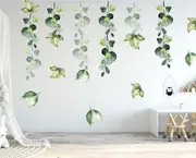 Green Foliage Wall Decal