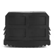 Rubber Non Slip Step Ladder Feet Cushions Replacement Mat Black Pair